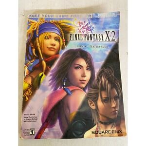 Final Fantasy X-2 Strategy Guide - Brady Games (NO Poster)